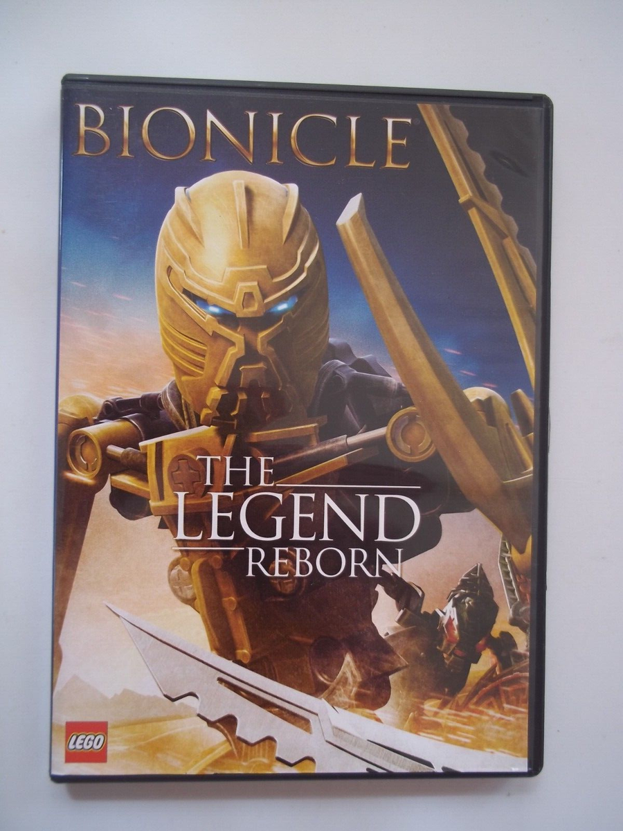 DVD BIONICLE The Legend Reborn - Bonus Features Incl 3