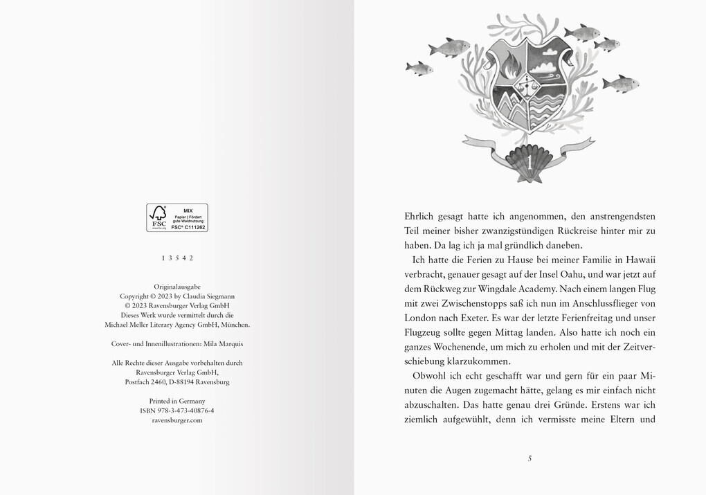 Thumbnail - Feather & Rose, Band 2: Hohe Wellen, Tiefe Gräben | Claudia Siegmann |