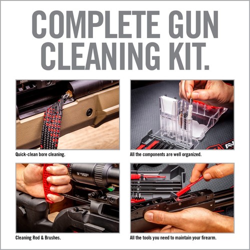 Real Avid Cleaning Kit for .243CAL/6mm/.260CAL/6.5MM Caliber Rifles - Picture 3 of 22