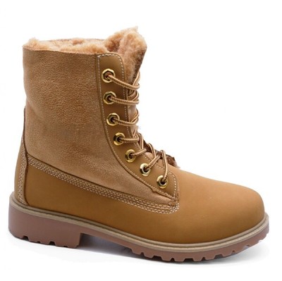 womens wide fit tan ankle boots