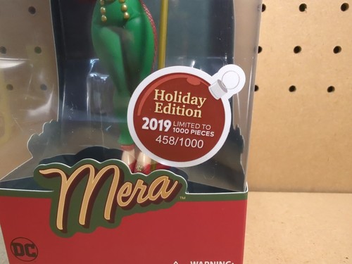 HOLIDAY EDITION Mera DC Bombshells Series 3 Vinyl Figure #458/1000 Pieces NEW - 第 5/15 張圖片