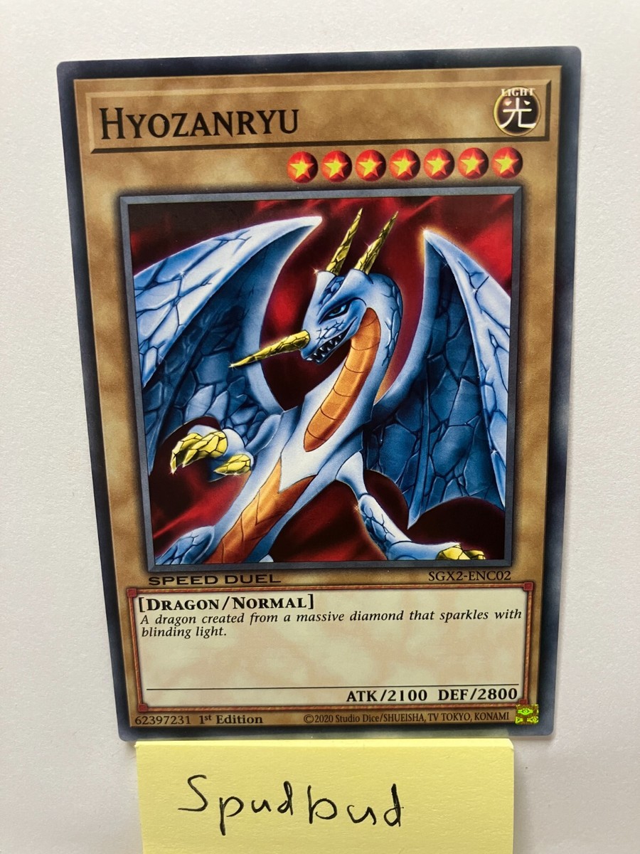 遊戯王 - RANKING DUEL2019 3RD x3 Hyozanryu Common 3x SGX2-ENC02 (Near Mint 1st Edition) | eBay