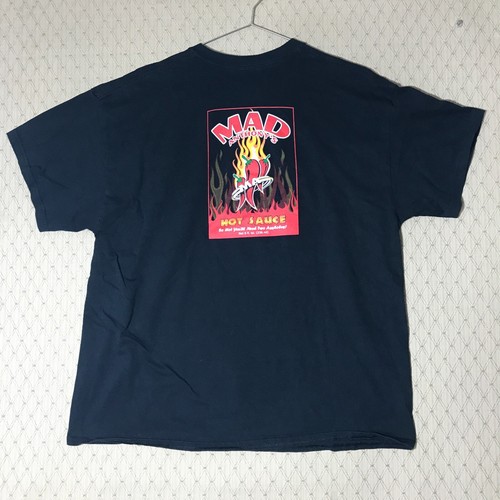 Mad Anthonys HOT SAUCE Black T-Shirt XL Van Halen Michael Anthony Cafe *RARE - Picture 10 of 11