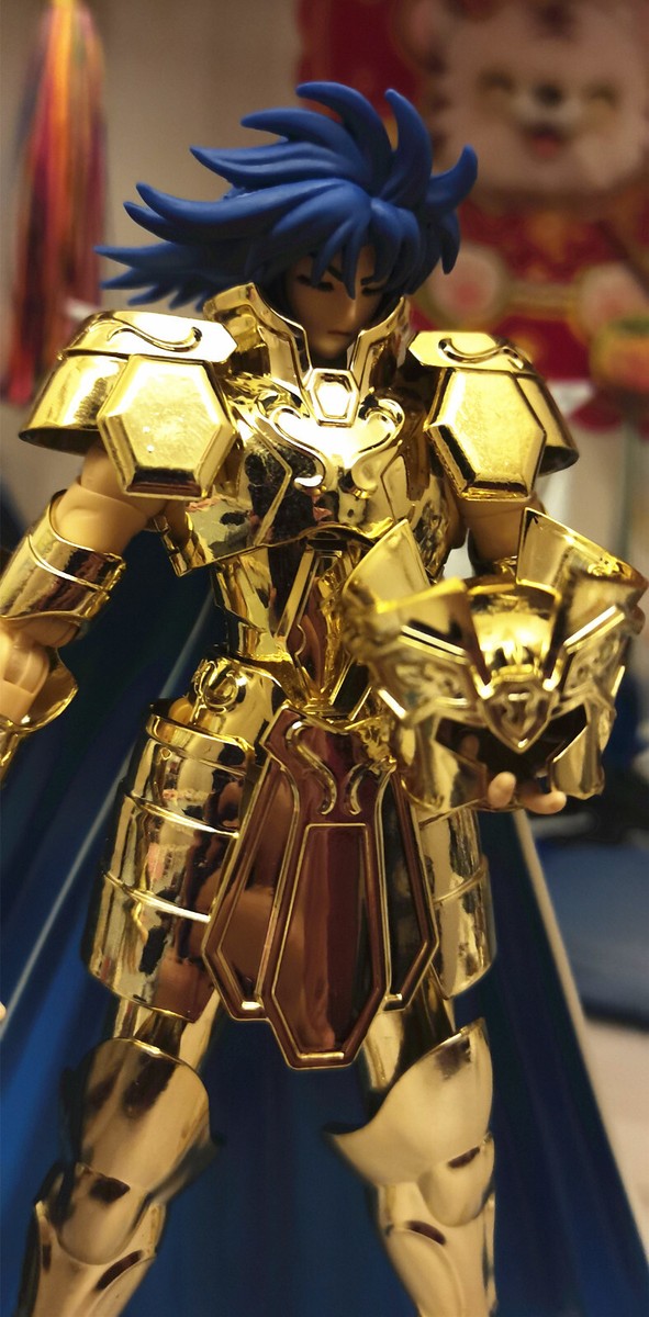 CS model Saint Seiya Cloth Myth EX 24k gold color Gemini Saga