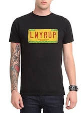 Better Call Saul! Breaking Bad LAWYER UP LWYRUP LICENSE PLATE T-Shirt Licensed