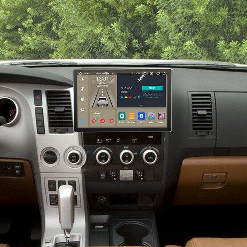 13.3" HD Car Radio GPS Navigation Android 4+64GB For Toyota Tundra Sequoia 07-18 - Picture 3 of 15