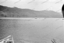 Negative-Black Forest-Titisee-Sailboat-Black Forest-Sailing-1930s-3