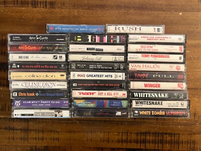  Choose Your Cassettes! $1.99 and Up! Cassettes From The 70s,80s,90s,2000s! 
