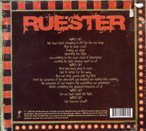 Ruester- Exsuscito (CD) NEW IN SHRINK-WRAP - Picture 2 of 2