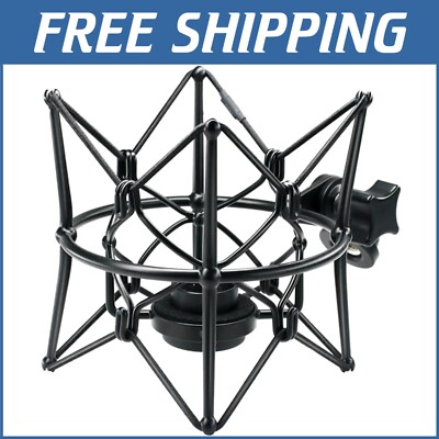 Lightweight Adjustable Microphone Shock Mount for Optimal Recording with Neumann