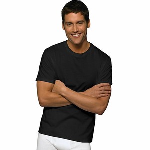 black hanes crewneck