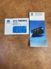 minolta freedom dl owners manual and advertising