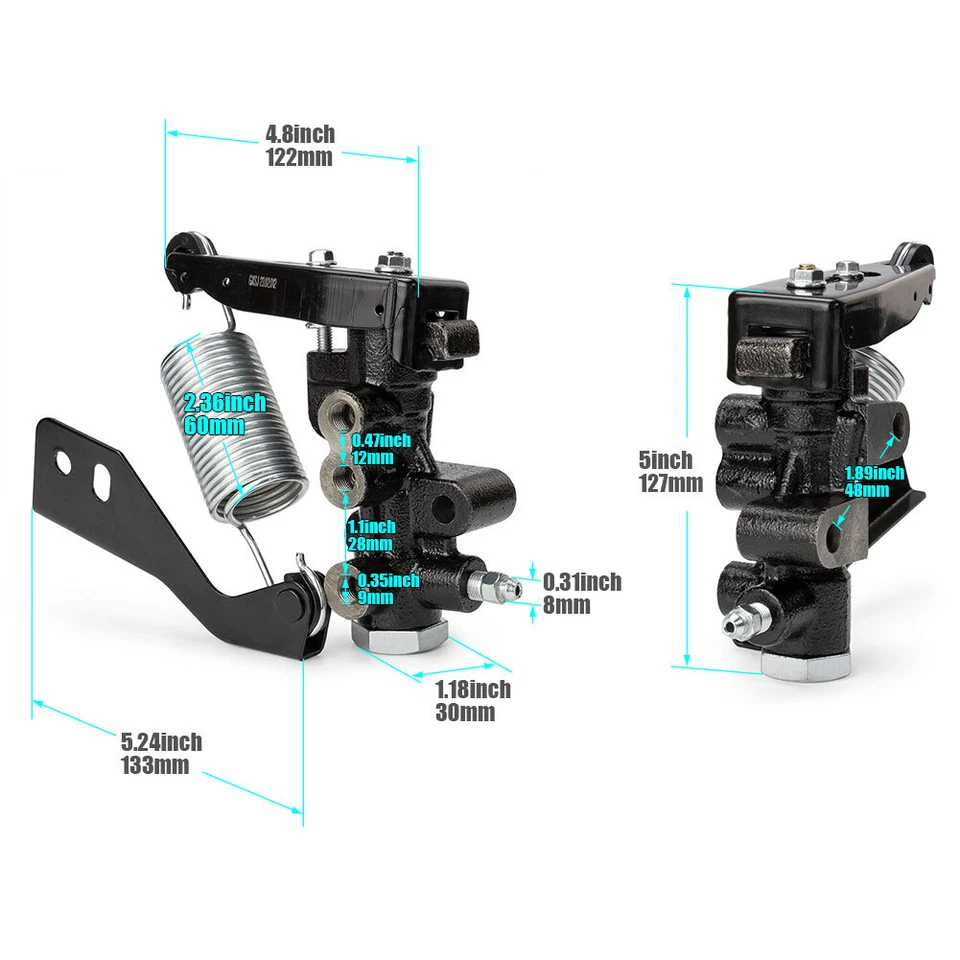 Nuevo conjunto de válvula de detección de carga de freno para camioneta Nissan D21 carrocería dura 1993-1997 Foto 2 de 4