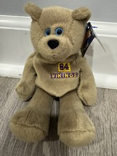RANDY MOSS Minnesota VIKINGS Brown Limited Treasures Pro Bear Collectible 1998