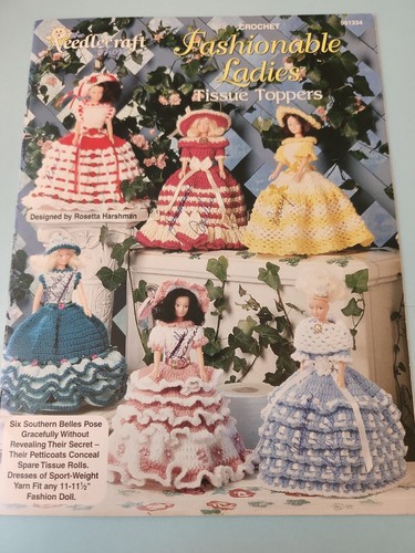 Needlecraft Shop - Fashionable Ladies Tissue Toppers - Picture 2 of 3