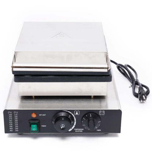 1750W Kommerzielles Elektrisches Waffeleisen Mini Rund Waffeleisen Antihaft Maschine - Bild 9 von 15