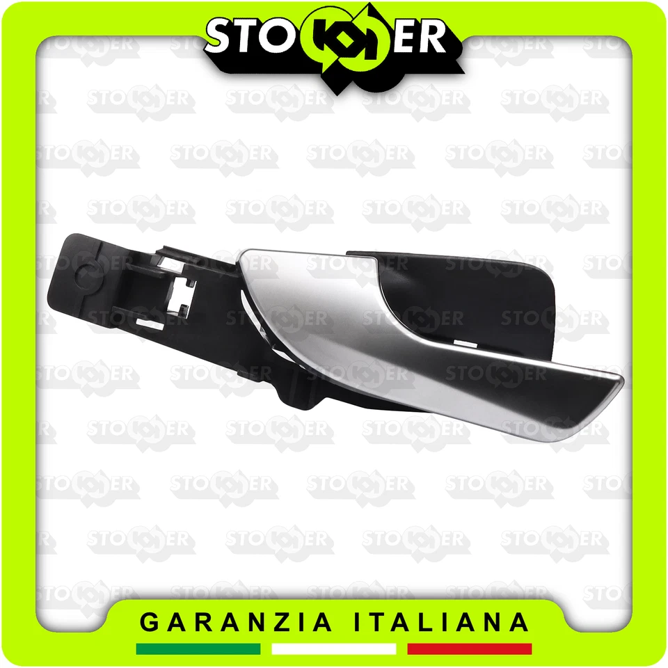 MANIGLIA INTERNA ANTERIORE LATO GUIDA APRI PORTA ALFA ROMEO GIULIETTA SATINATA - Image 4 of 4