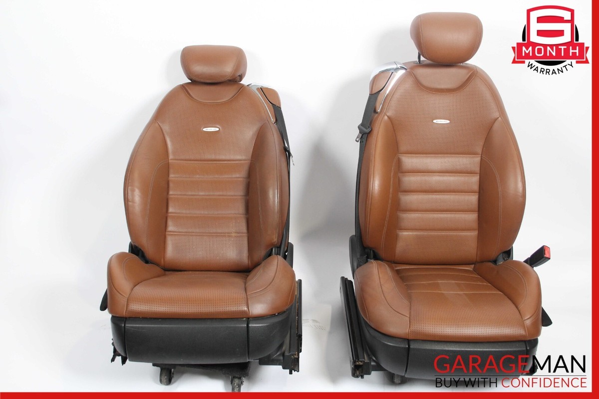 08-14 Mercedes W216 CL63 AMG Complete Front Seat Seats Cushion