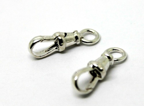 Genuino Nuevo 2 X Broche Giratorio Albert Plata Esterlina 19 mm - Publicación Gratis en oz - Imagen 7 de 12