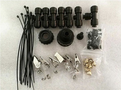 20FT Outdoor Patio Water Mister Mist Nozzle Misting Cooling System Fan Cooler - Picture 8 of 11