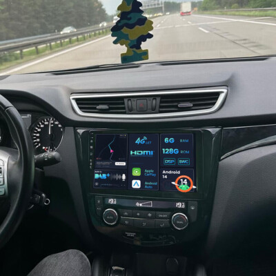 Autoradio Für Nissan X-Trail Qashqai j11 Rouge 2013-2018 DAB+4G+HDMI Carplay GPS