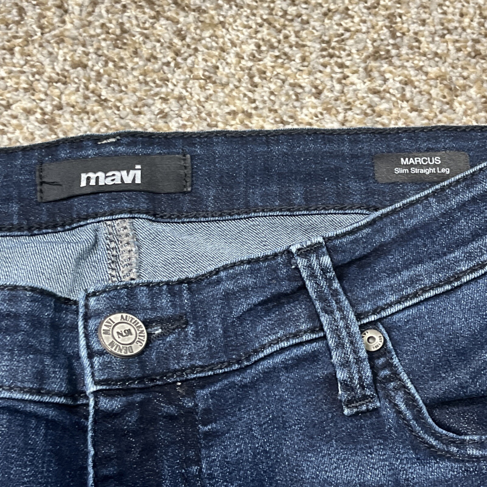 MAVI JEANS Mens 34x30 Marcus Slim Straight Leg Stretch Act 36x29.5 - View 4