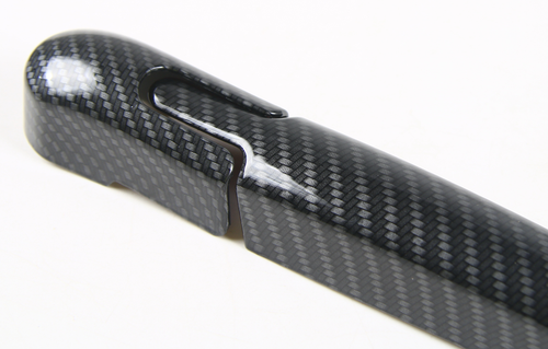 Borde de cuchilla limpiaparabrisas trasero de fibra de carbono para Jeep Renegade 2015-2017 - Imagen 2 de 3