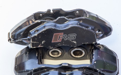Pair of Audi TTRS Mk1 Front Brembo 4pot Brake Calipers with Pin Kit - Picture 4 of 11