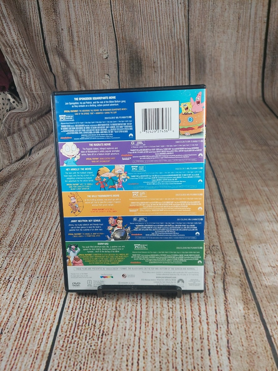 Nickelodeon: 6-Movie Collection (DVD) 32429274366| eBay