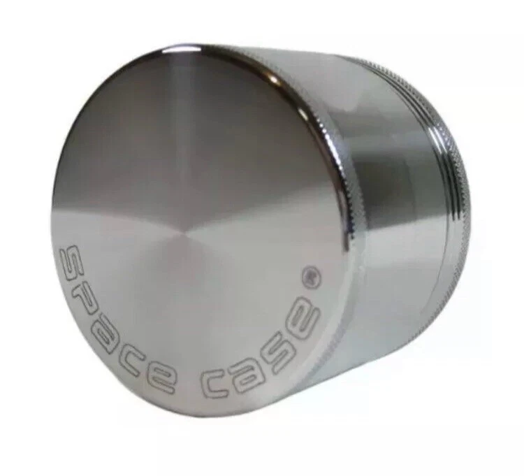 SPACE CASE Grinder Magnetic Herb - Medium 2.5 inch (SILVER) 4 Pcs - US SELLER - Image 2 of 4