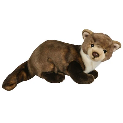 Uni-Toys Plüschtier Steinmarder D91004 - Naturgetreues Kuscheltier Marder 40cm