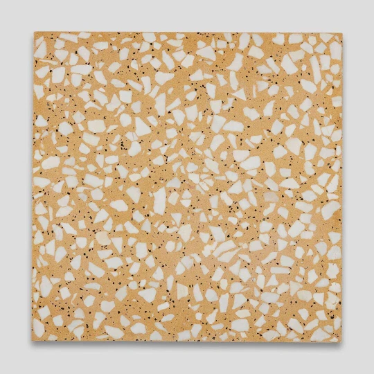 Base de cimento pré-moldida de alta qualidade Terrazzo amostra telhas 4 polegadas (VSTK-01) - Imagem 3 de 4