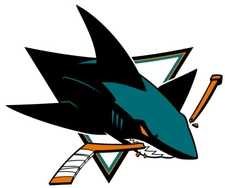 San Jose Sharks Logo - Die Cut Laminated Vinyl Sticker/Decal NHL