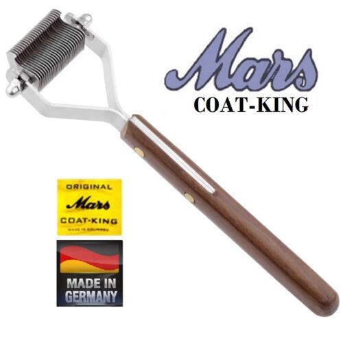 MARS COAT KING STRIPPER DOG Cat Undercoat Hair Coat Fur STRIPPING Tool Comb Rake - Picture 57 of 93