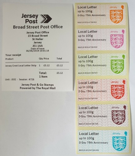 JERSEY CREST JE03 - 'LIBETHATION 75 1945-2020' LOCAL - COLLECTOR - SETS - Picture 5 of 6