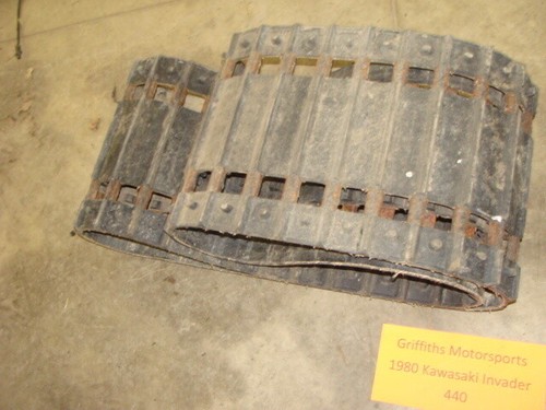 78 79 80 81 KAWASAKI INVADER 440 oem rubber track ss 15x121 39125-3313 ls-271a - Picture 10 of 10