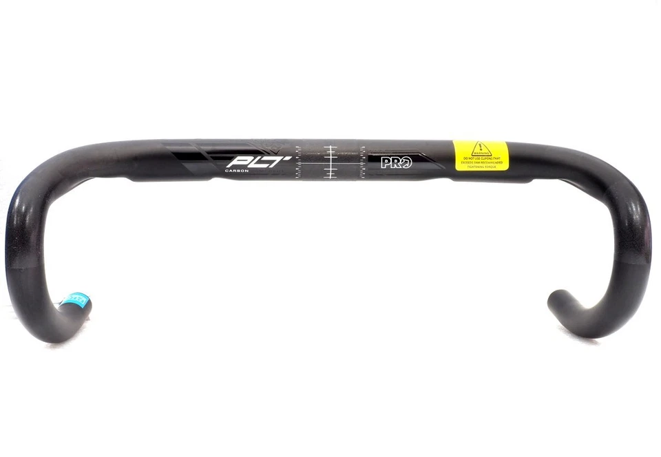 Shimano PRO PLT Carbon Bike Handlebar/Drop Bar,Compact, Black, 31.8mm x 38cm - Image 3 of 4