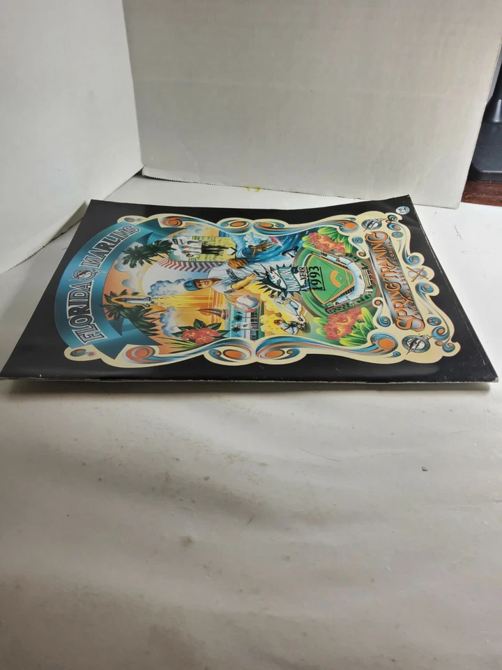 1993 FLORIDA MARLINS INAUGURAL SPRING TRAINING PROGRAM  - Image 3 of 4