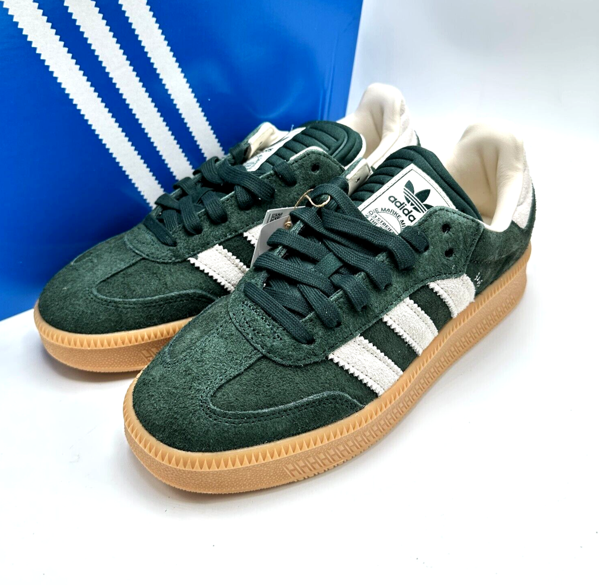 ADIDAS Originals Samba XLG Shadow Green Chalk White JI3198