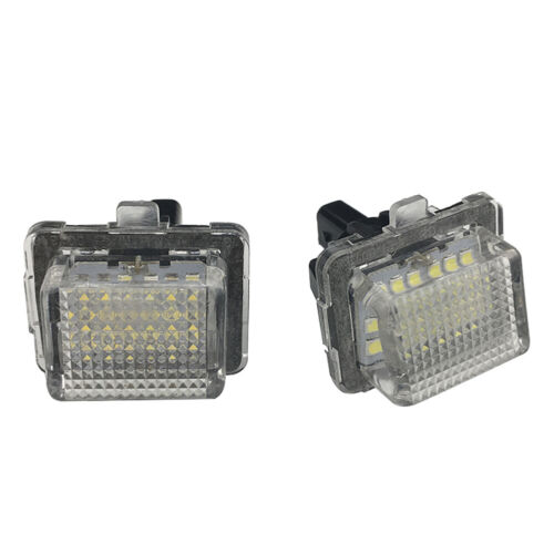 1Pair LED Number License Plate Light For Benz W204 W207 W216 W218 W212 W221 W231 - Picture 4 of 7