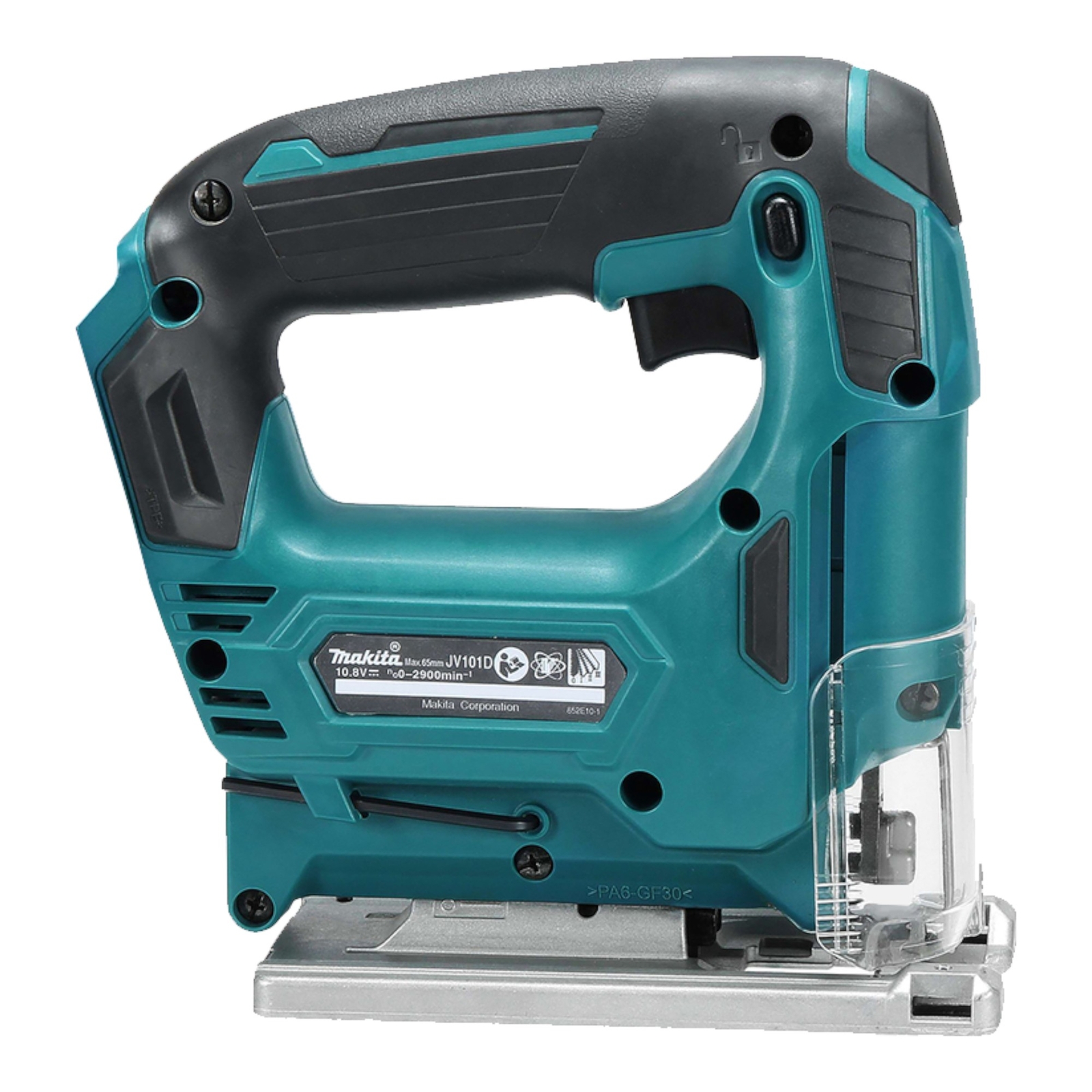 Makita JV 101 DZJ Akku Stichsäge 12 V max 65 mm Solo Makpac - ohne Akku, Lader