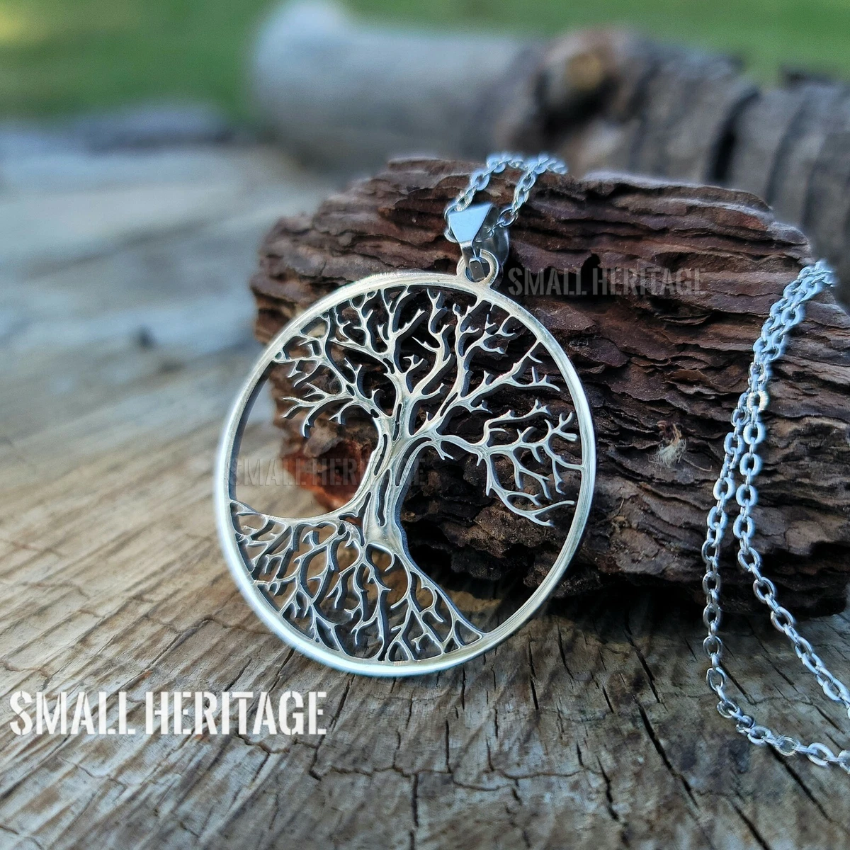 LOOVE Tree of Life Necklace Sterling Silver Crystal India | Ubuy