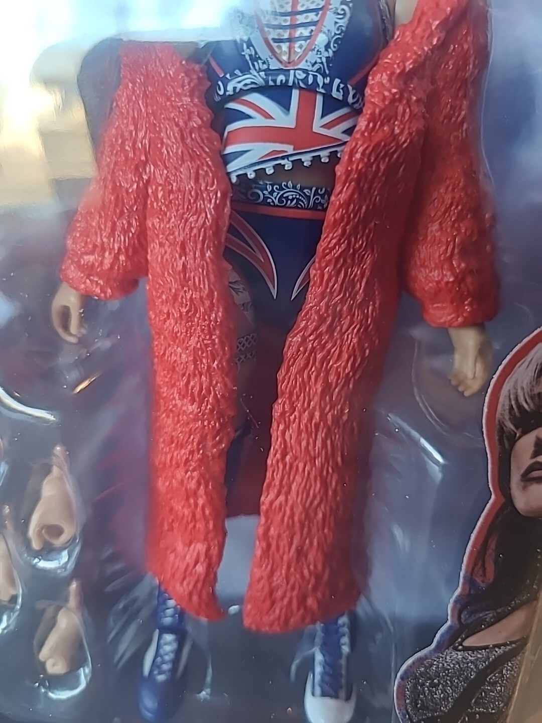 Jamie Hayter AEW All In Exclusive Action Figure UK w/ Defender 1 Of