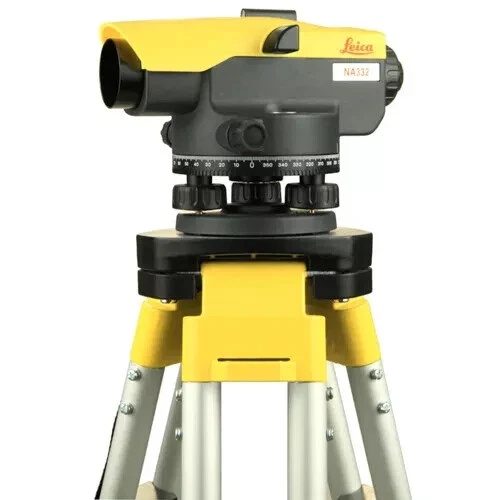 32x Magnifying Leica NA332 SURVEYING Instrument Machine Auto Level w/ hard case - Image 2 of 3