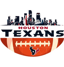 Houston Texans 4 Inch NFL Color Die-Cut Decal Sticker *Free Shipping