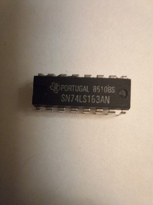 SN74LS163AN 4-Bit Synchronous Binary Counter DIP-16   74LS163 TTL IC
