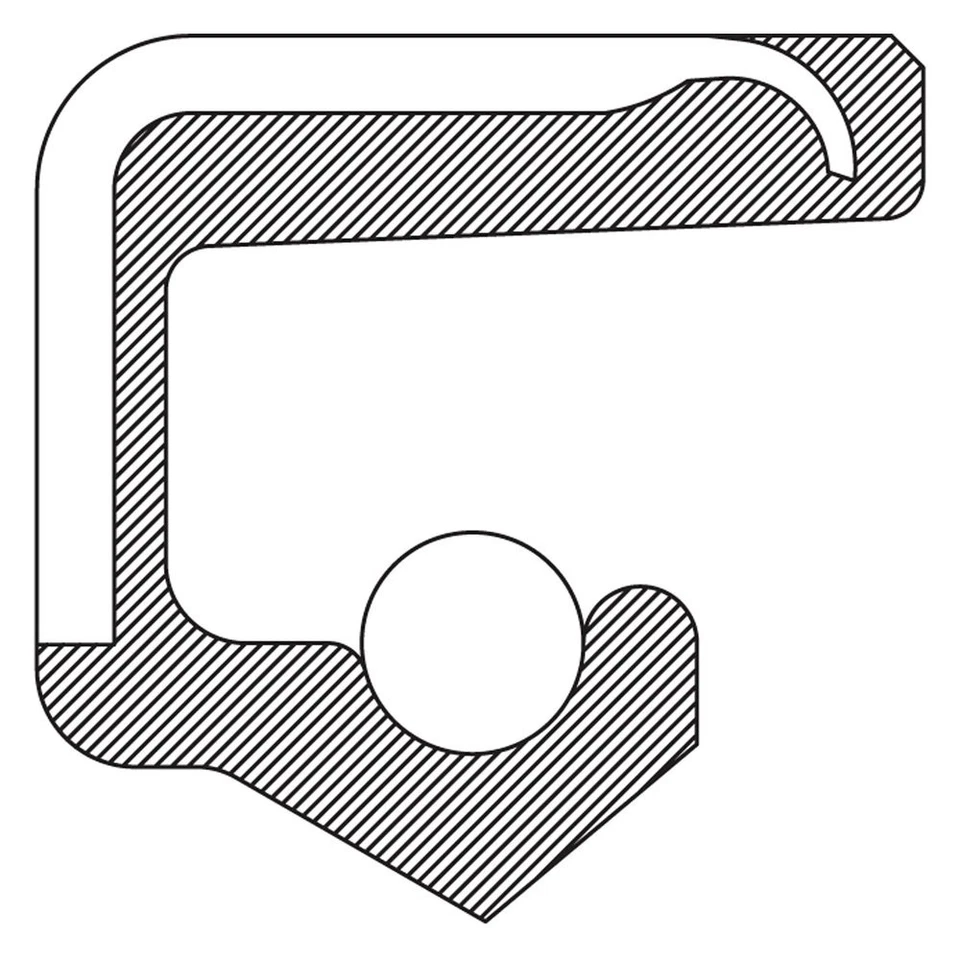 For Chrysler 300 1955-1961 National 6879H Automatic Transmission Oil Pump Seal Foto 2 de 2