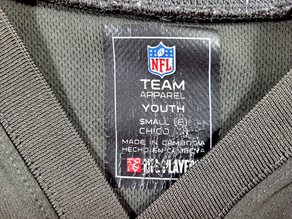 Camiseta de fútbol americano de los Tampa Bay Buccaneers juvenil pequeña (8) roja gris para niños Doug Martin Foto 4 de 4