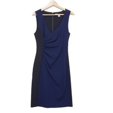 Auth DIANE VON FURSTENBERG(DVF) - Navy Black Women's Dress