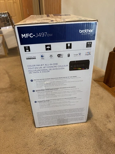 Brand New Brother Work Smart Serie MFC-J497DW Wireless Inkjet All-In-One Printer - Picture 11 of 11